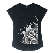 Ink Lady Grey - Capped Sleeves