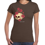 Rose Skull - Slim Fit