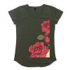 Rose Skull - Capped Sleeve