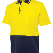 JB's Hi Vis S/S Cotton Polo