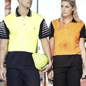 Syzmik Workwear Mens Hi Vis Zone Polo ZH236